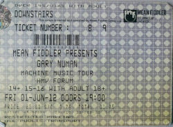 London Ticket June 2012